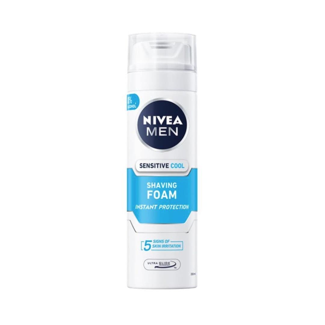 4 Square Shaving Foam Sensitive Cool 2+1 GRATIS 200ml