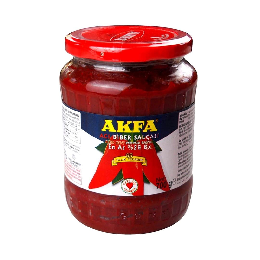 AKFA Biber Salcasi ACI Paprikamark scharf Glass 710ml