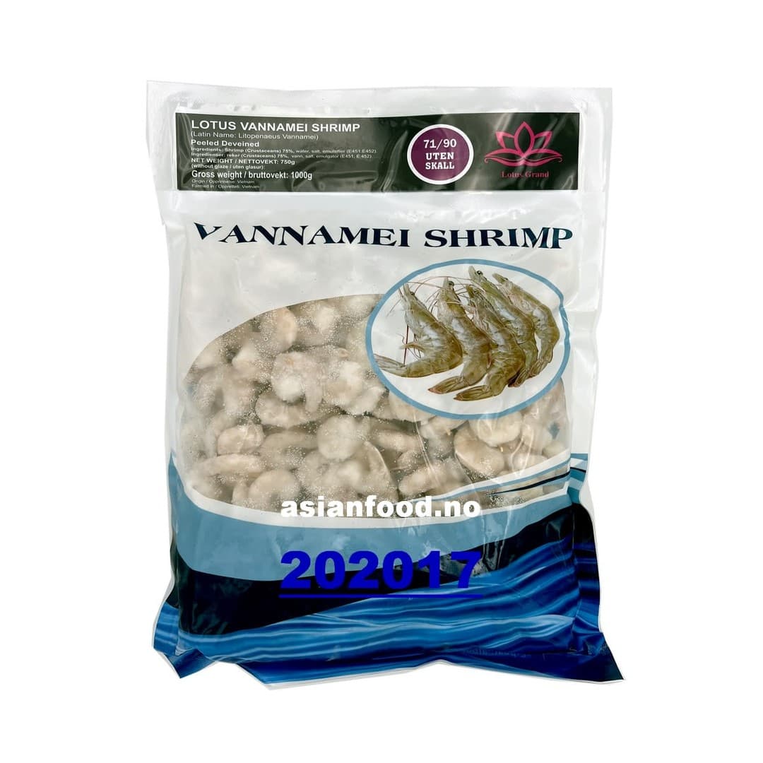 ANDU Premium BT Shrimps 71/90 - 1kg