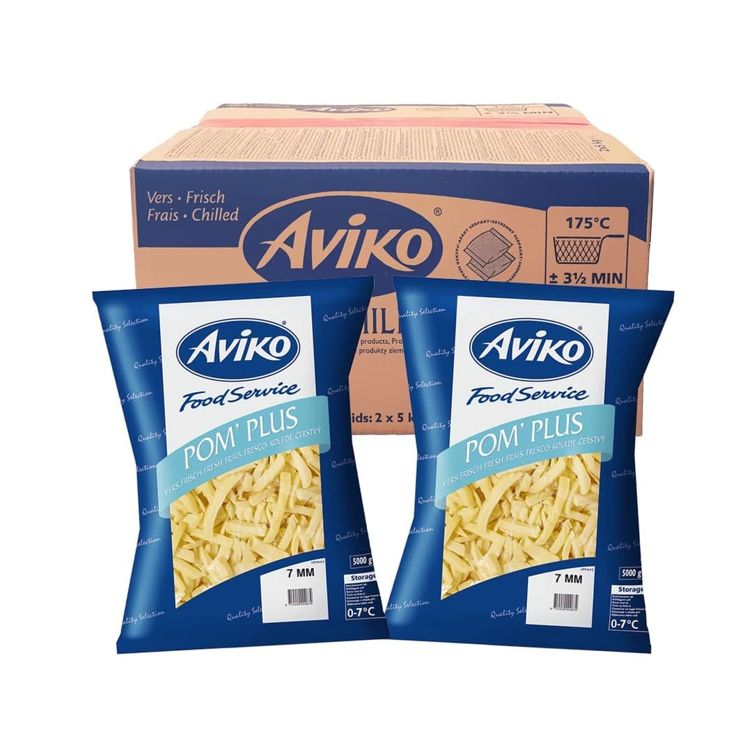 Aviko Pommes PLUS Fresch 7mm 2x5kg