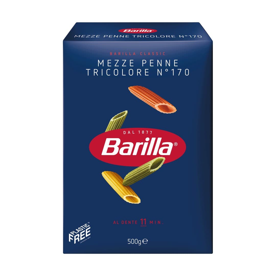 Barilla Mezze Penne Tric. 14x500g