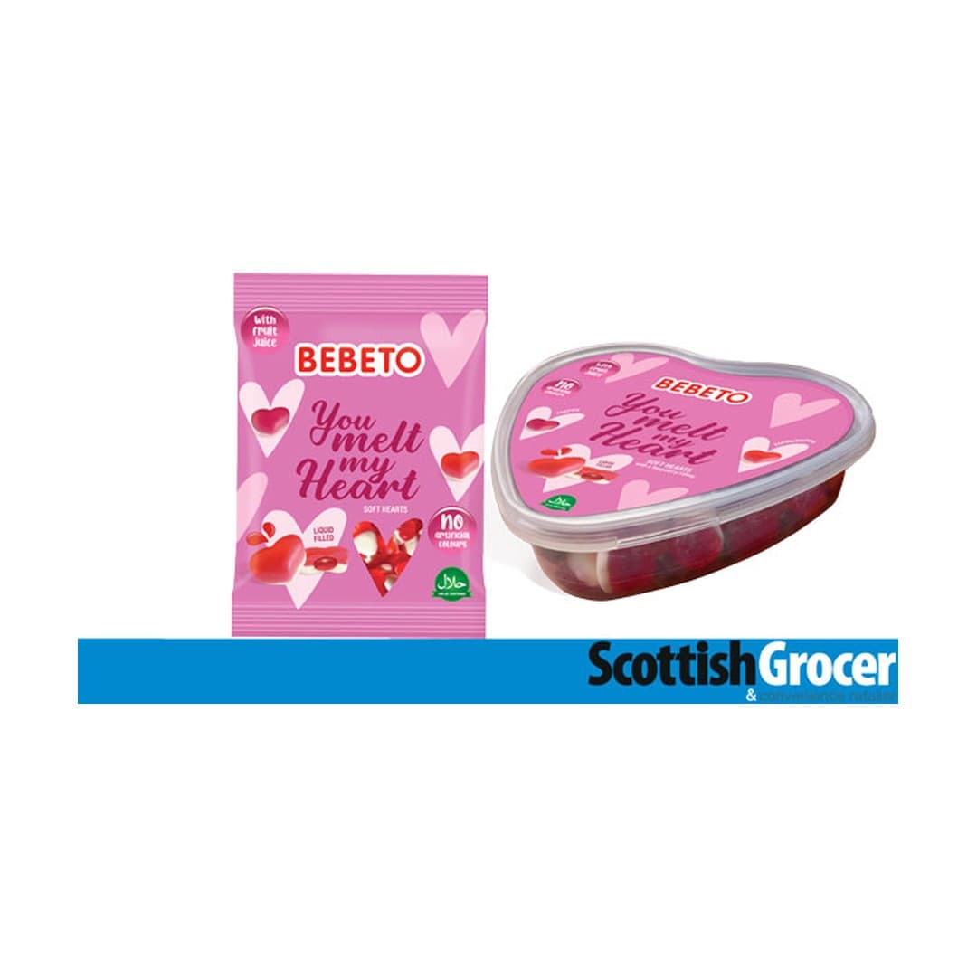 BEBETO Karton Baza 180g Jelly / 250g M.Mallow