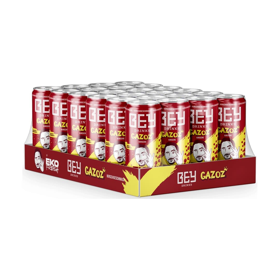 BEY Gazoz Kirsch 0,33l Dose 24er Pack