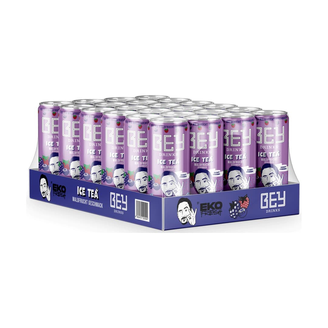 BEY Ice Tea Waldfrucht 0,33l Dose 24er Pack