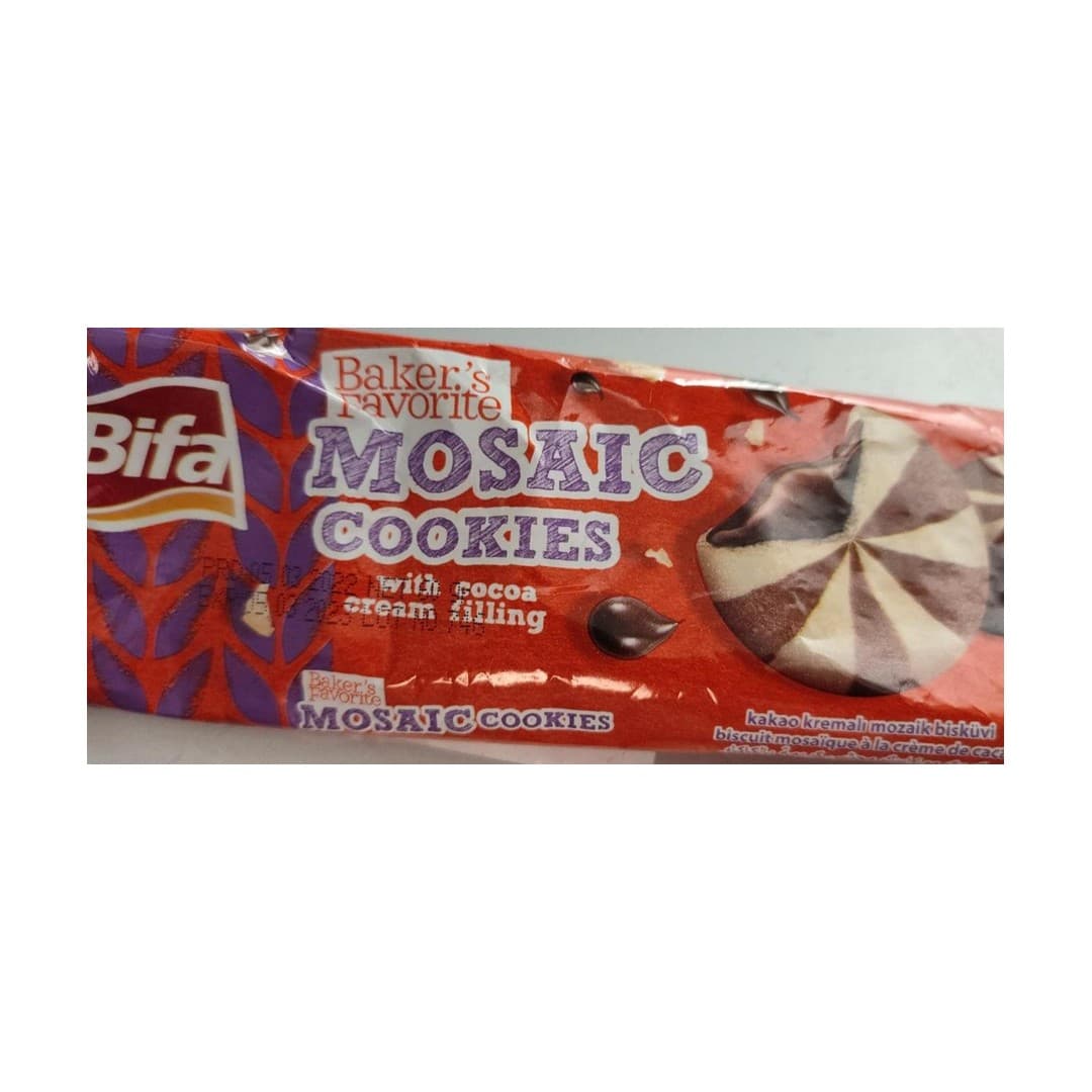 BIFA Cocoa Bakers Mosaic Biscuit 240g