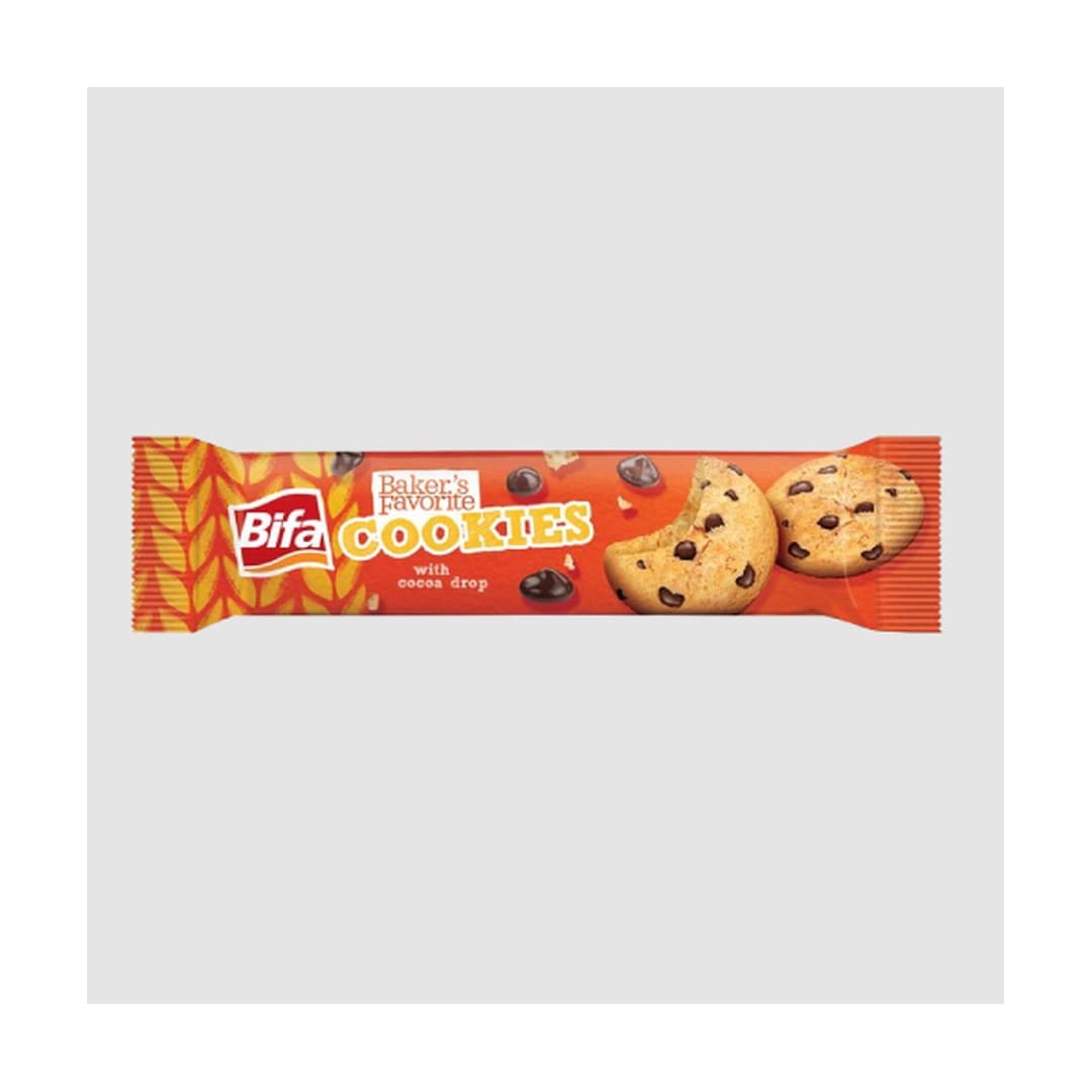 BIFA Cocoa Milk Cake Biscuit Drops 80g