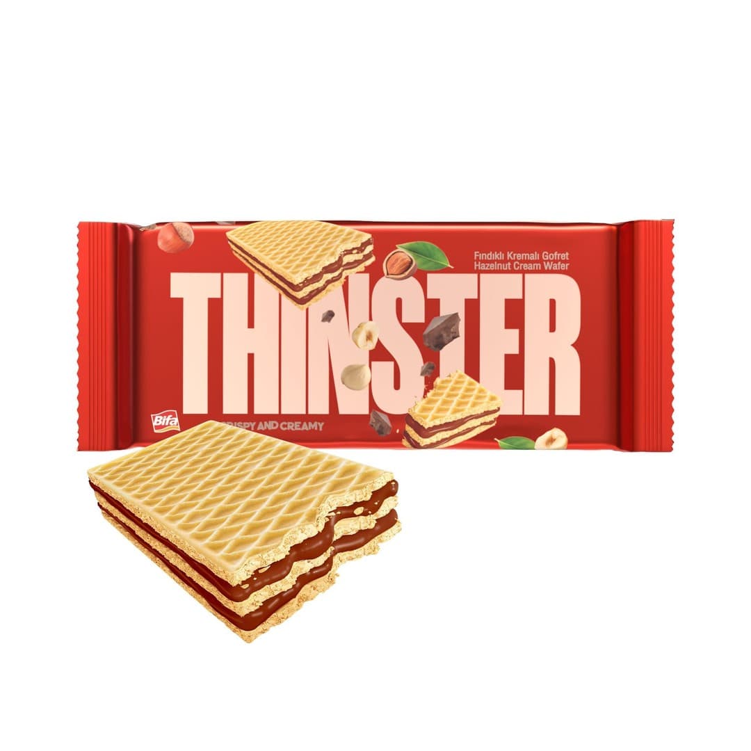 BIFA Thinster Wafer F.Fruits Cream 142g