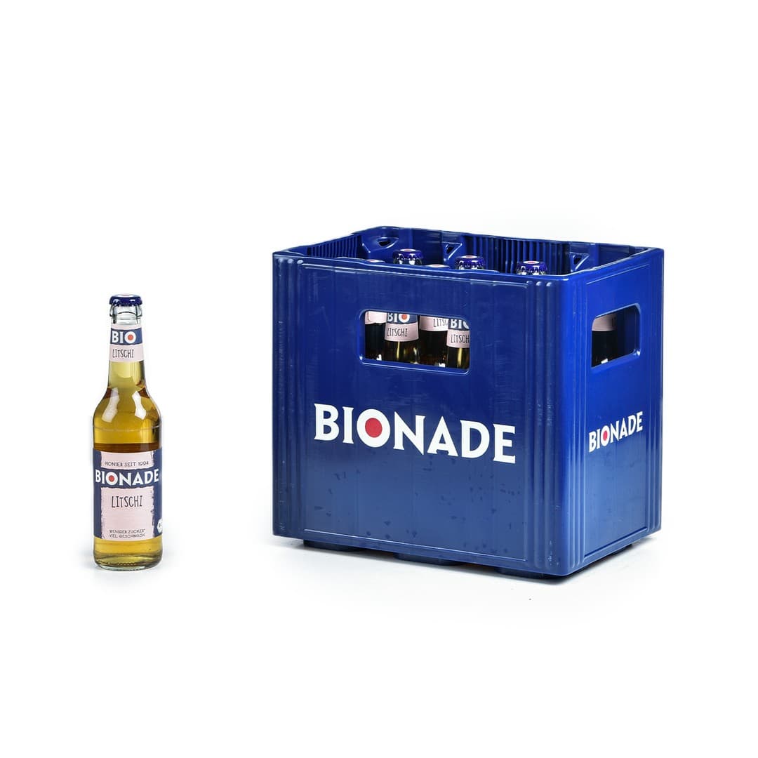Bionade Litschi 0,33l 12er Kiste