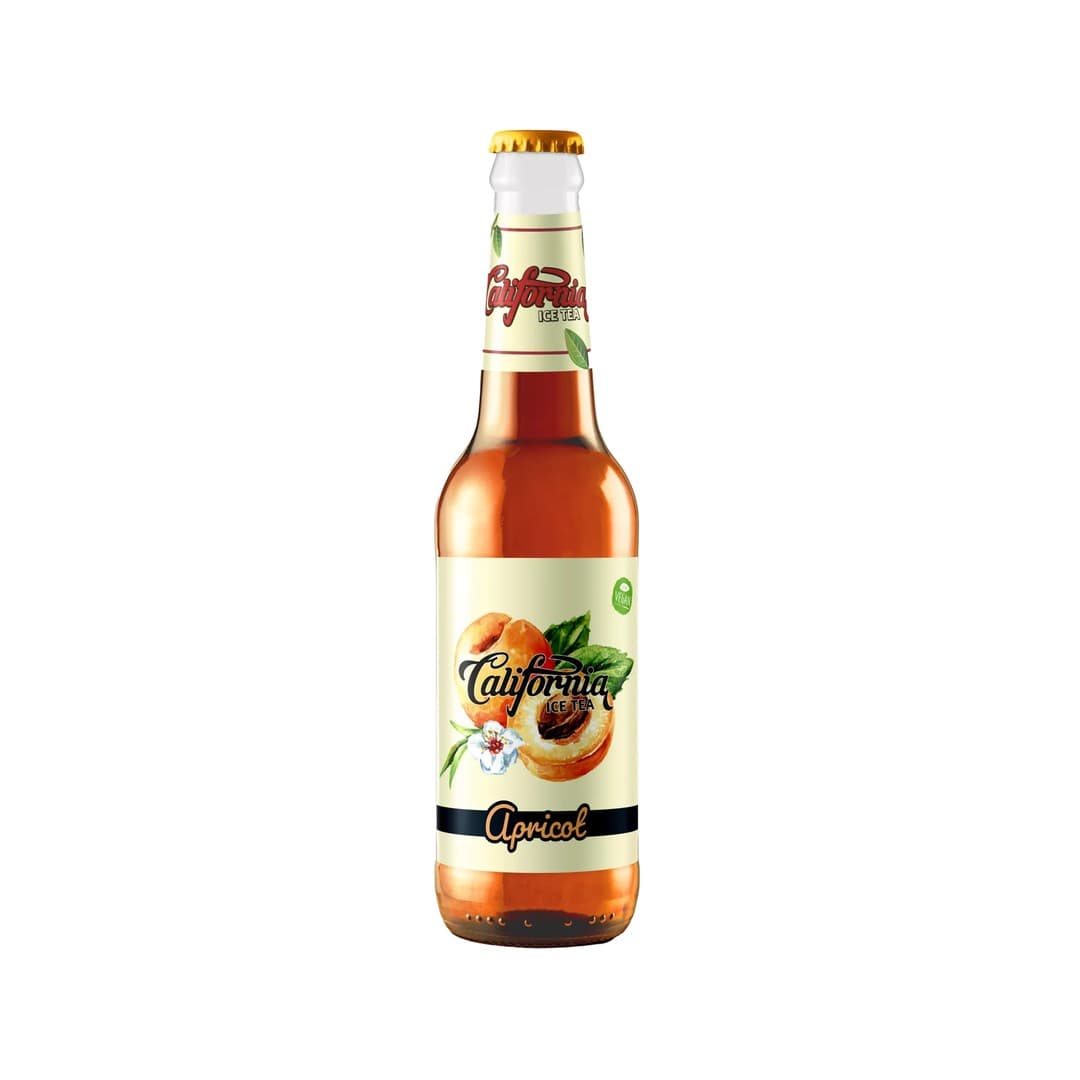 California Apricot Eistee 0,33l 24er Kiste