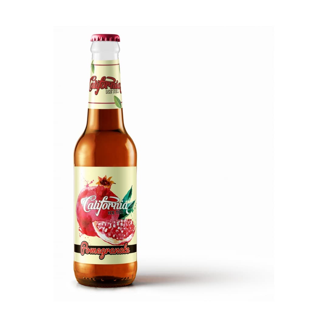 California Pomegranat Eistee 0,33l 24er Kiste