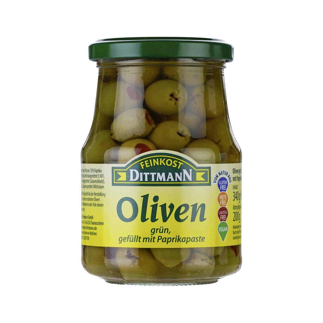 Cana - Oliven grün mit Paprikapaste - 4200g