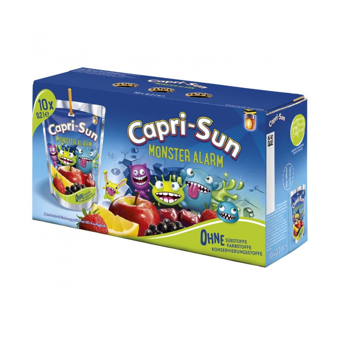 Capri Sun Monster Alarm 10x200ml Karton