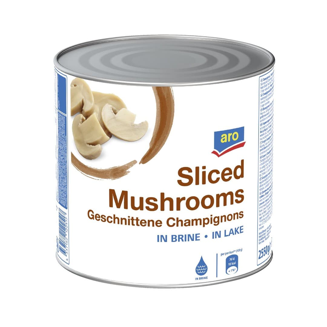Champignon geschnitten 3.Wahl 2650ml