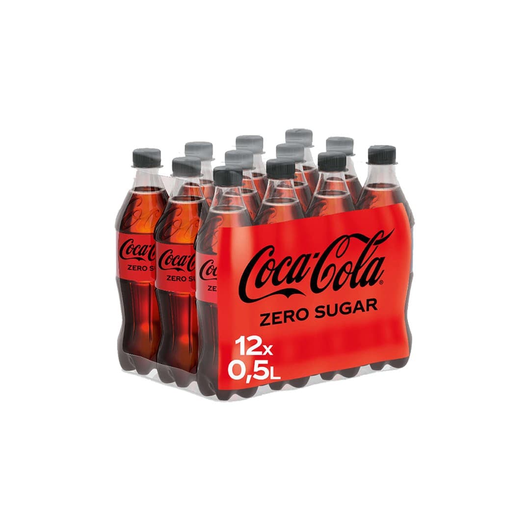 COKE ZERO 0,5l PET-Einwegflasche 12er Pack