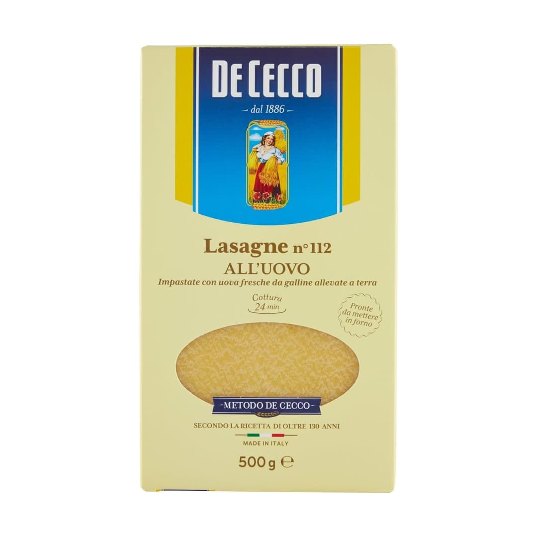 De Cecco Lasagna Timballo Uovo 500g