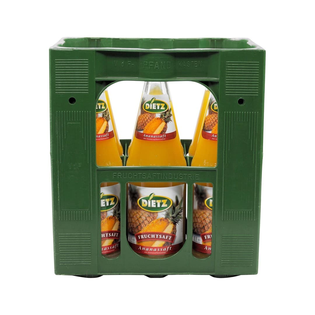 Deace Ananassaft 100% 1l 6er Kiste