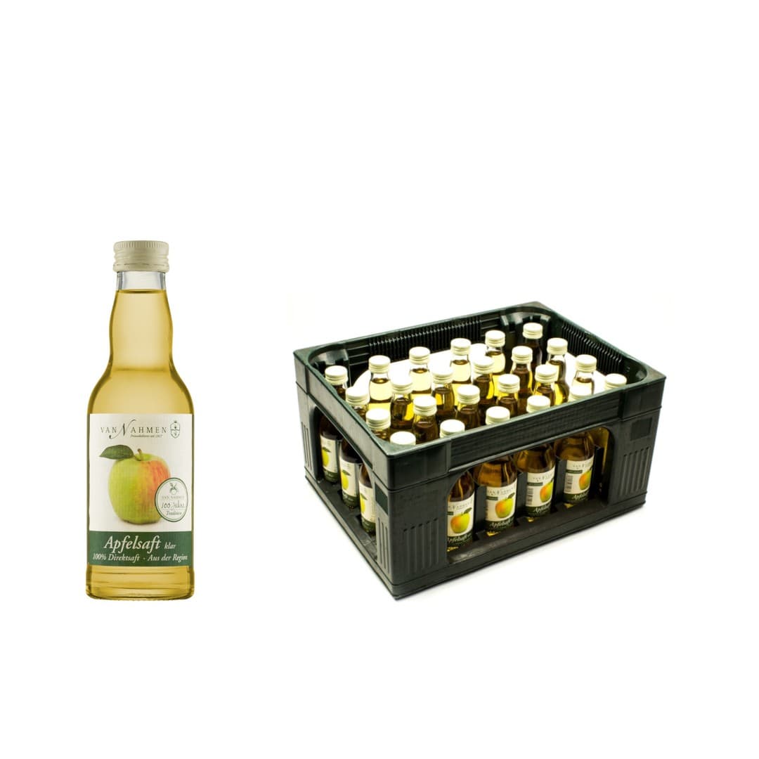Deace Apfelsaft 100% klar 0,2l 24er Kiste