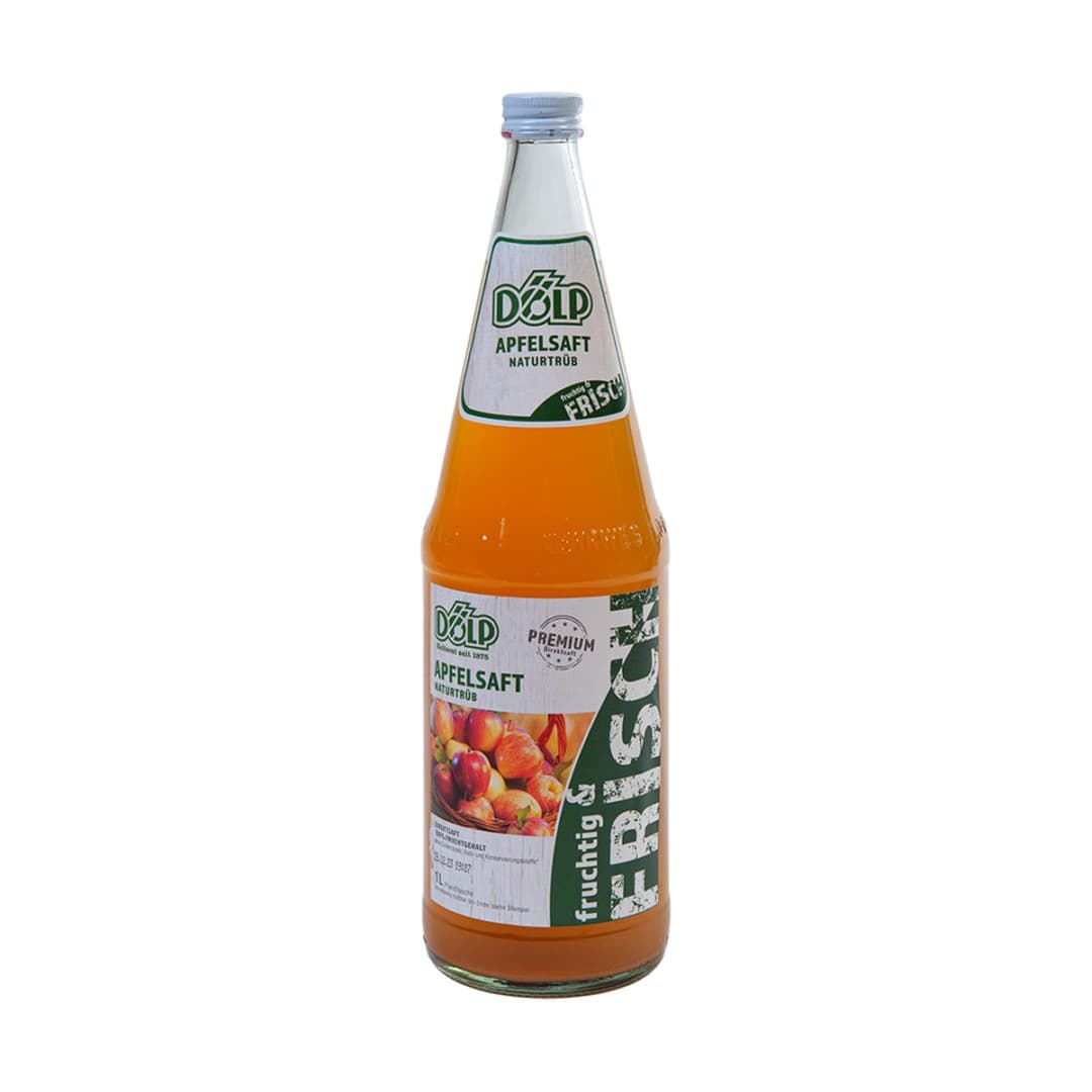 Deace Apfelsaft 100% trüb 1l 6er Kiste