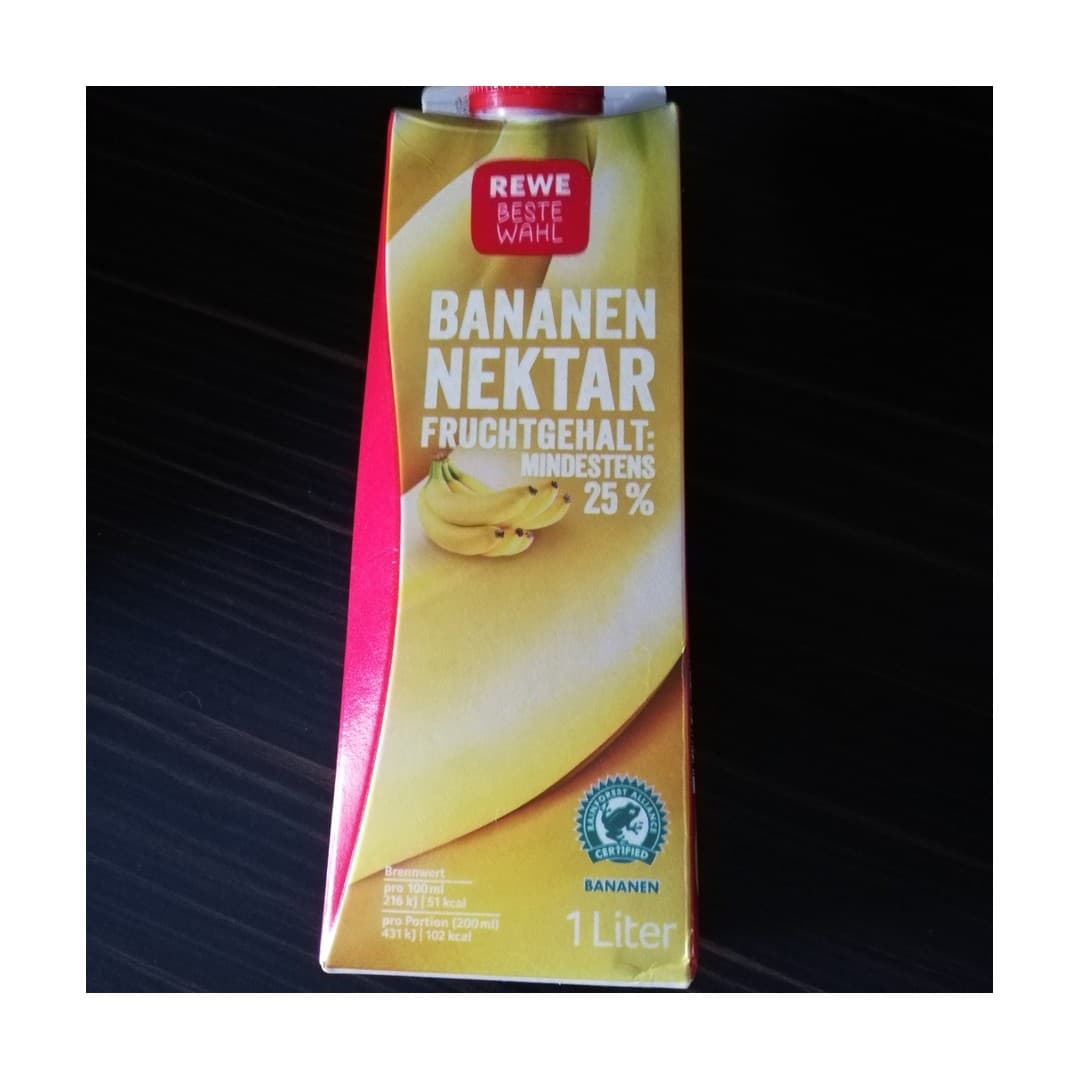 Deace Bananennektar 25% 0,2l 24er Kiste