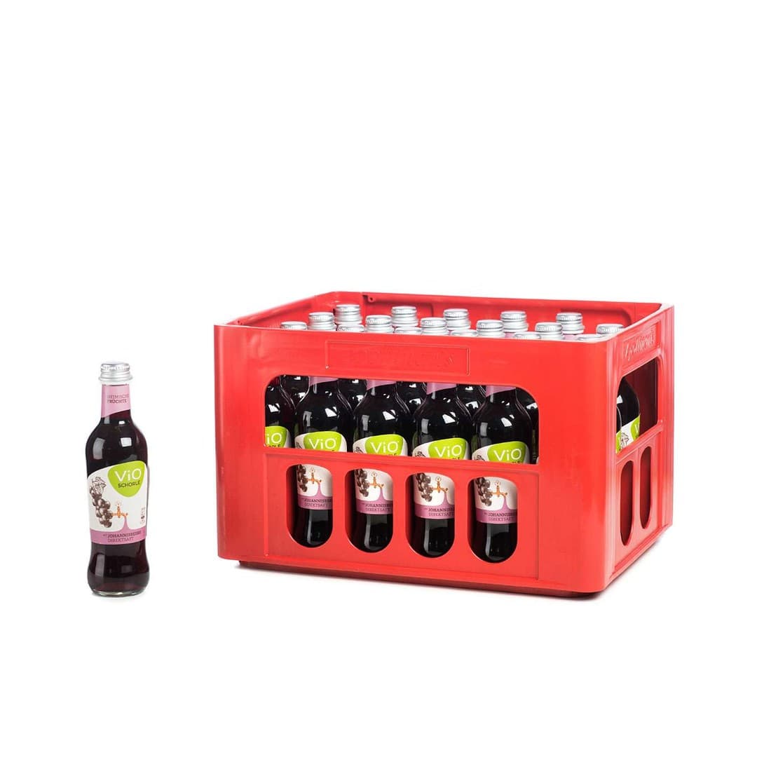 Deace Bio Johannisbeerschorle 0,33l 24er Kiste