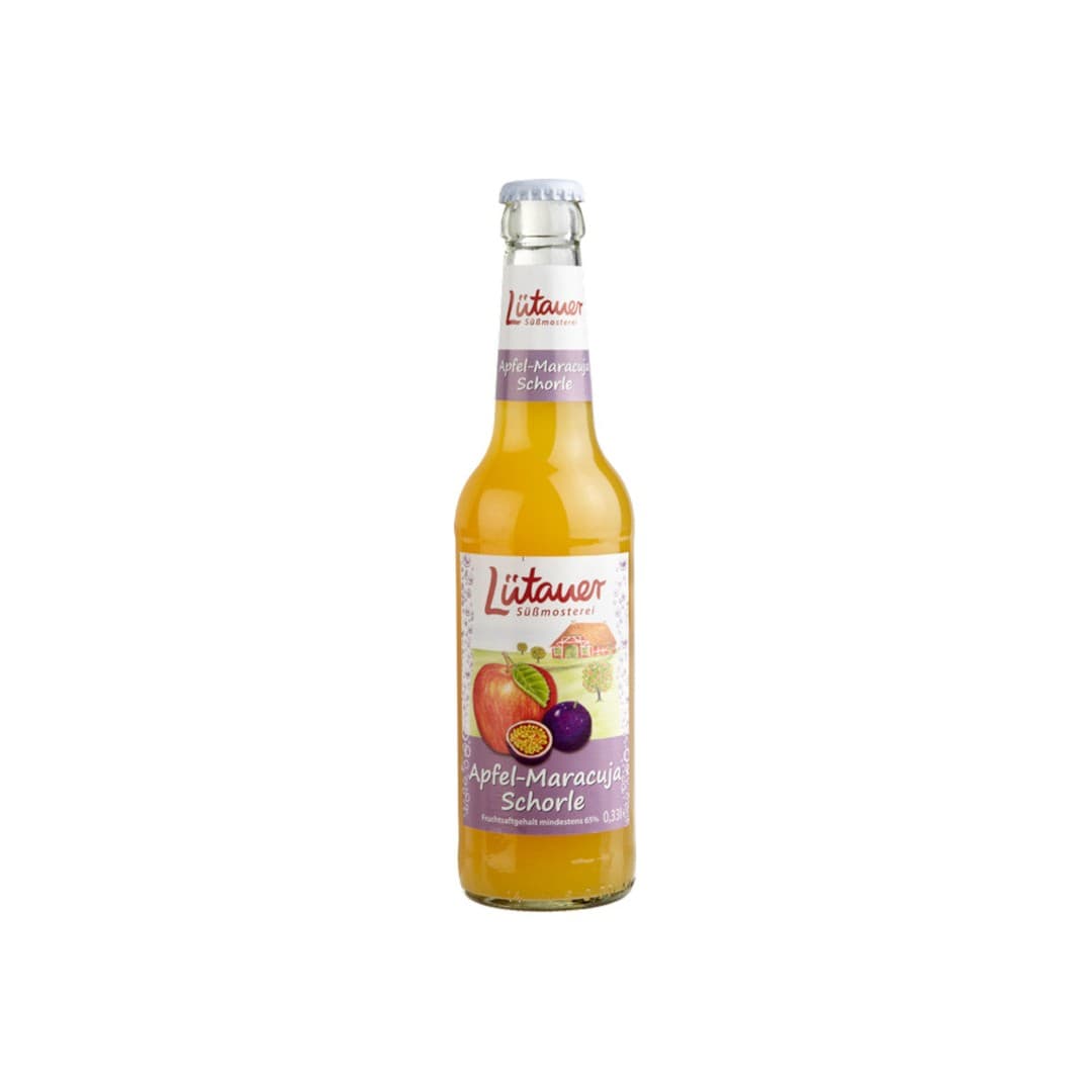 Deace Bio Maracuja Schorle 0,33l 24er Kiste
