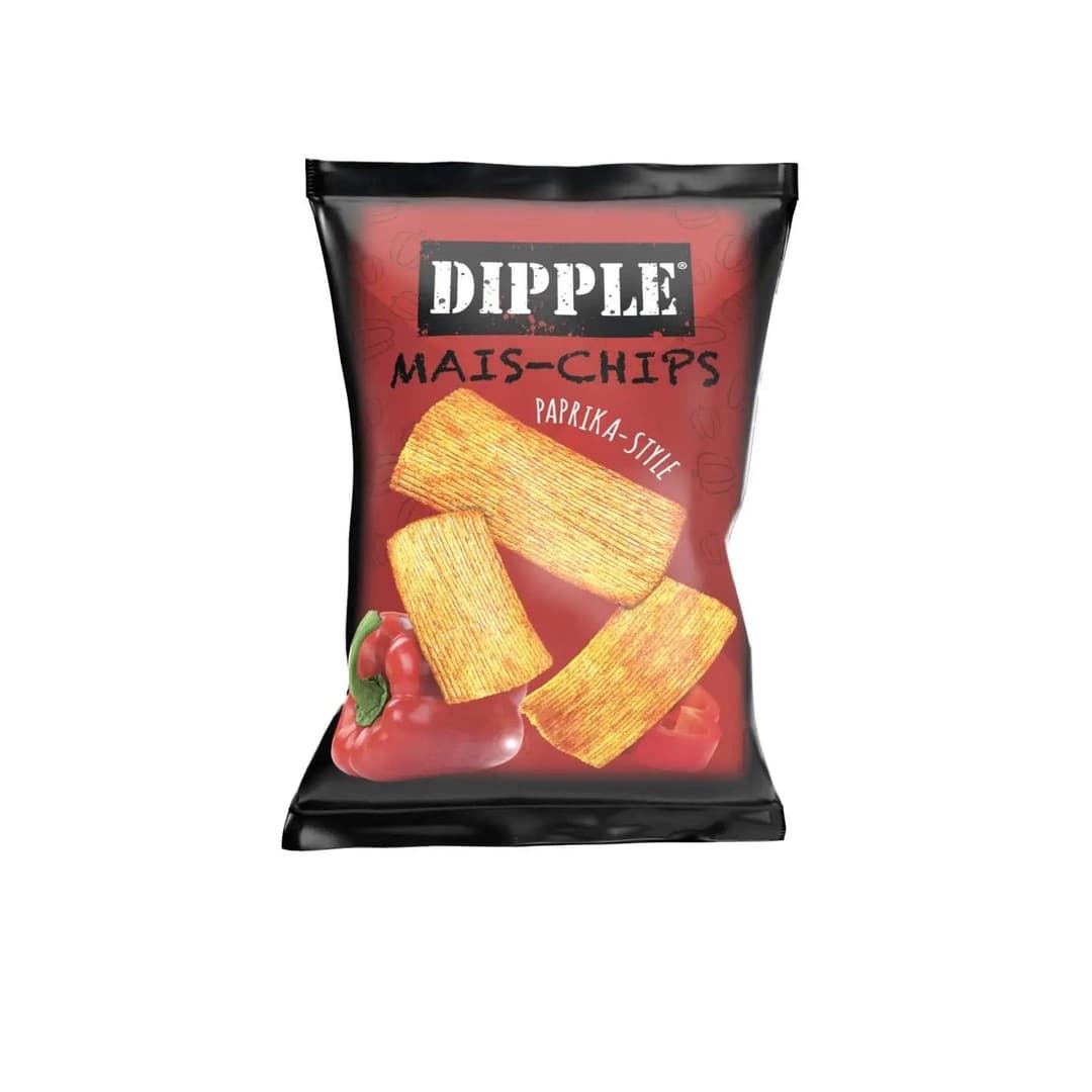 Dipple Mais Chips Paprika 90g