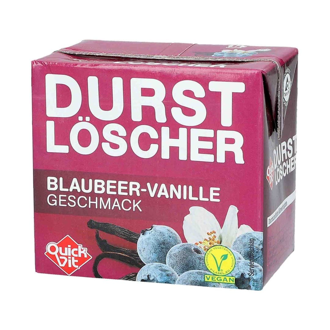 Durstlöscher Blueberry-Vanille 500ml x 12