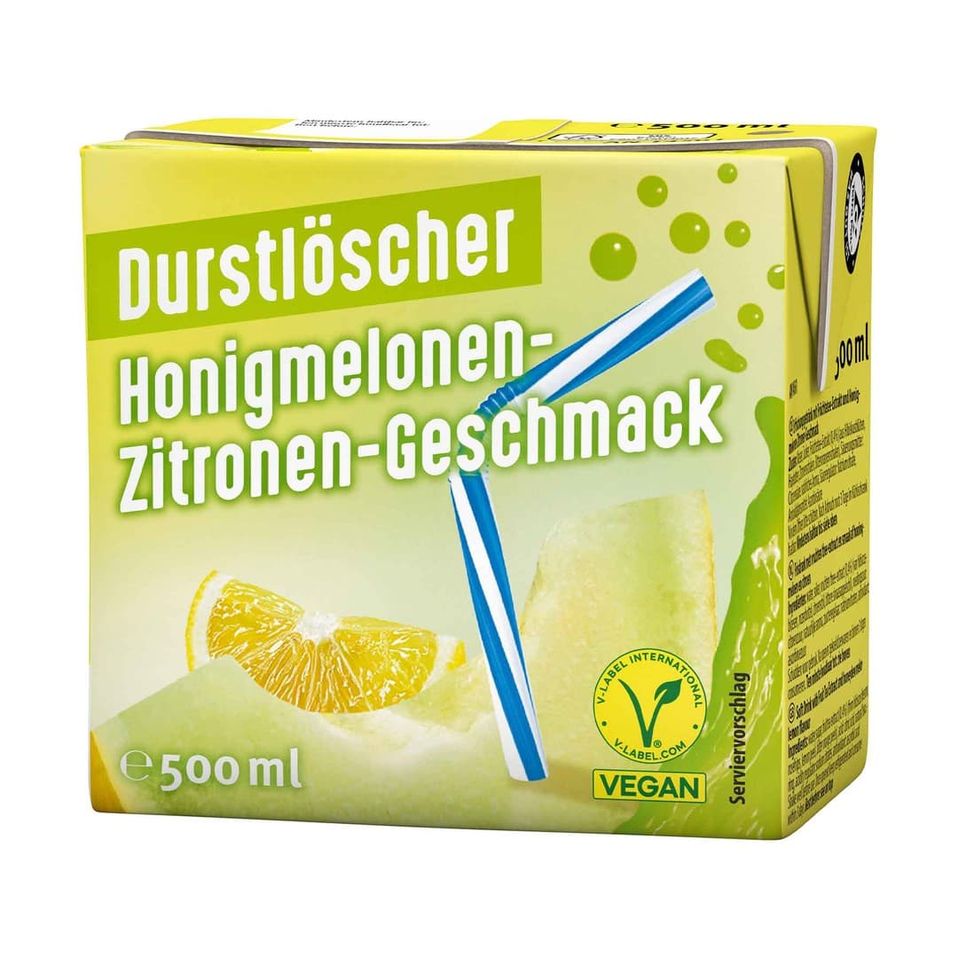 Durstlöscher Honigmelone-Zitrone 500ml x 12