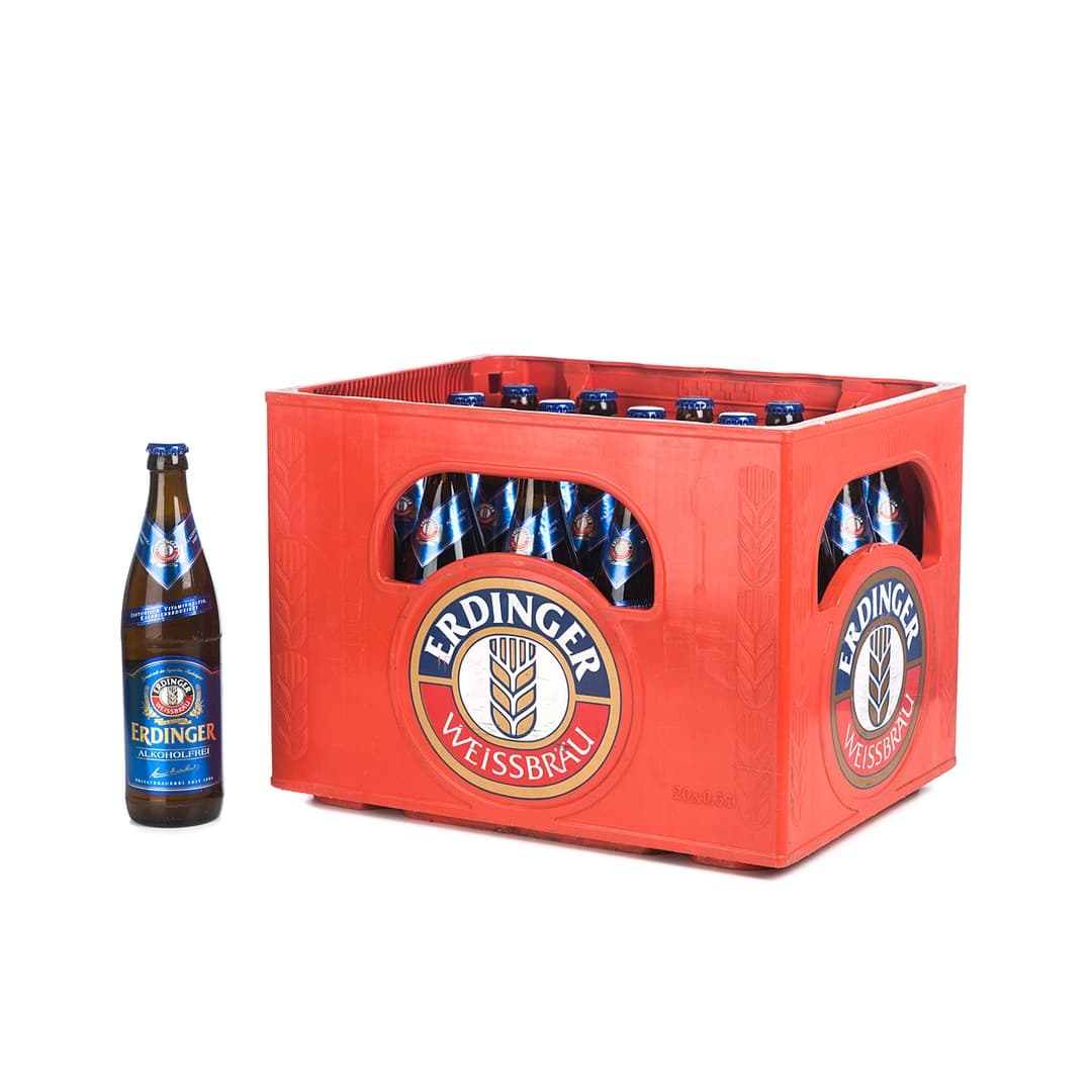 Erdinger alkoholfrei 0,5l 20er Kiste