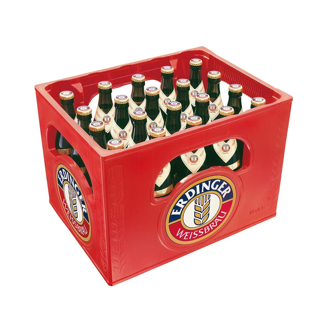 Erdinger Hefe Weißbier 0,5l 20er Kiste