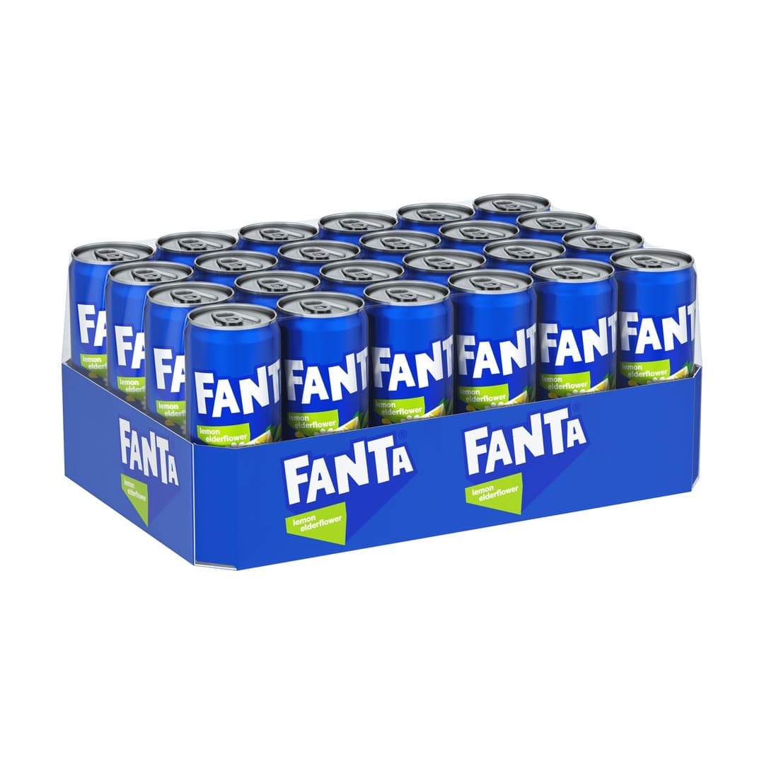 FANTA Lemon Elderflower 0,33l Dose 24er Pack