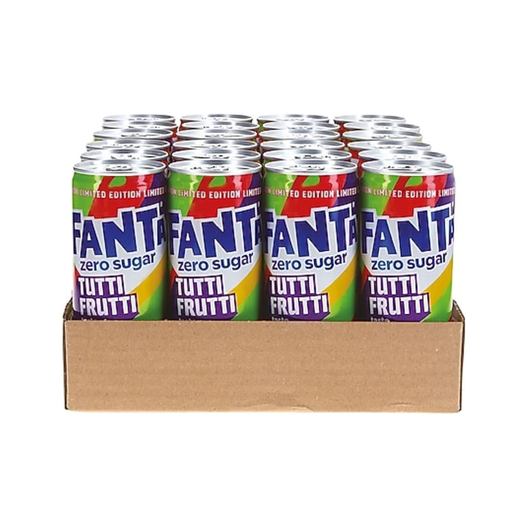 Fanta Tutti Frutti Zero 0,33l Dose 24er Pack