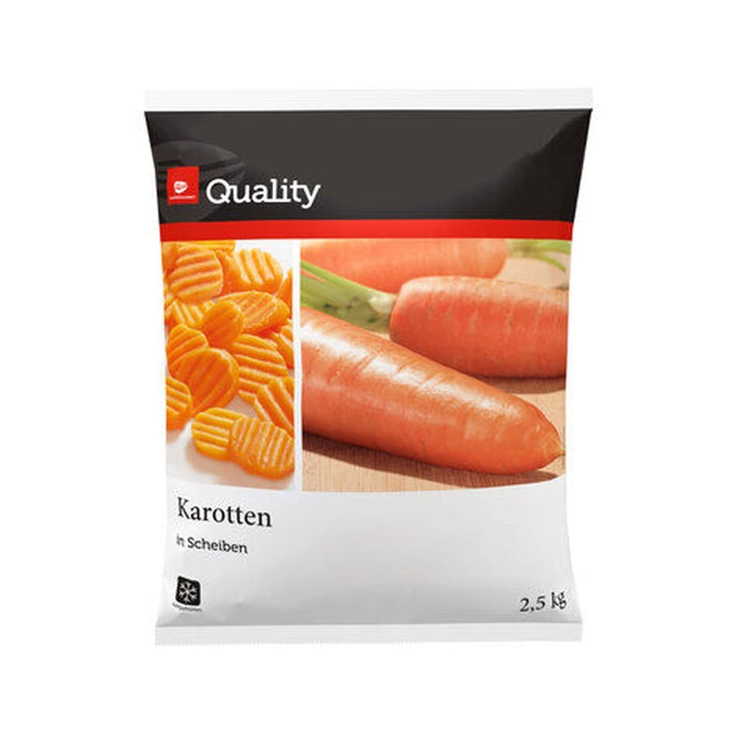 FLANDERS BEST Karotten Scheiben 4x2,5kg TK - ASIA