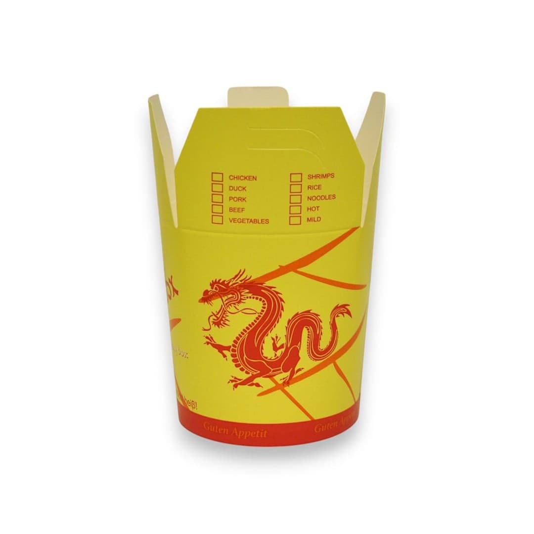 Food Box Asia - 26OZ - bedruckt - 50stk