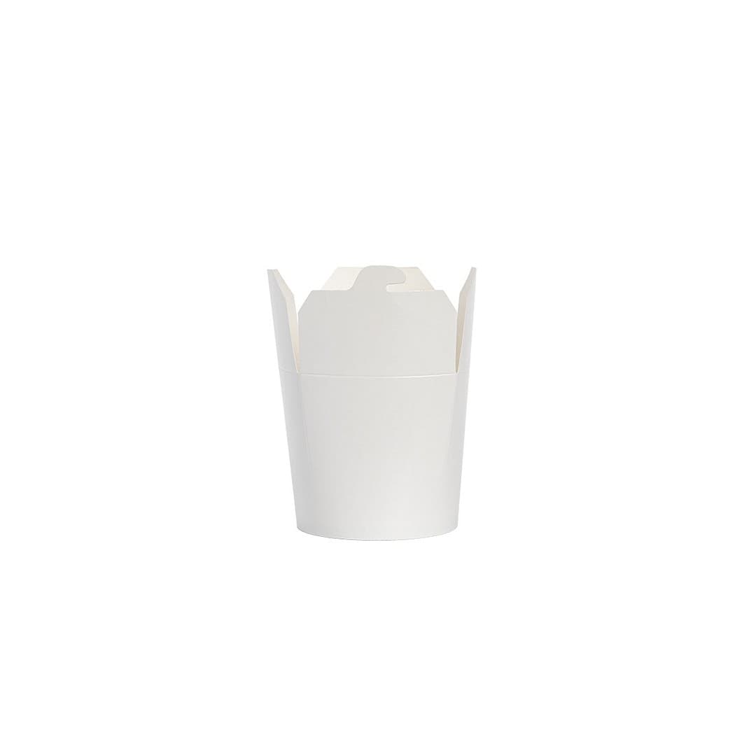 Foodbox- 26 OZ unbedruckt weiß - 1x50