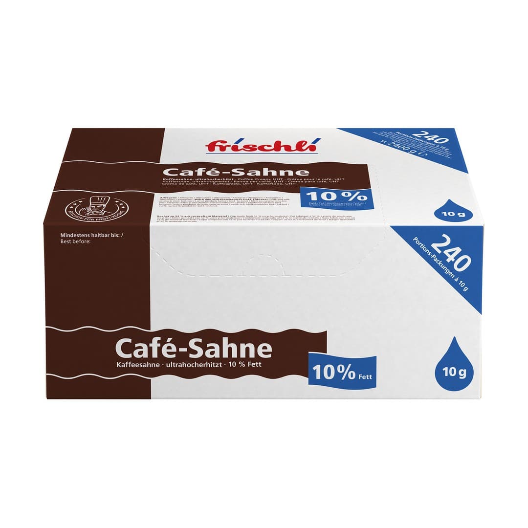 Frischli - Cafè-sahne 10% - 240x7,5g