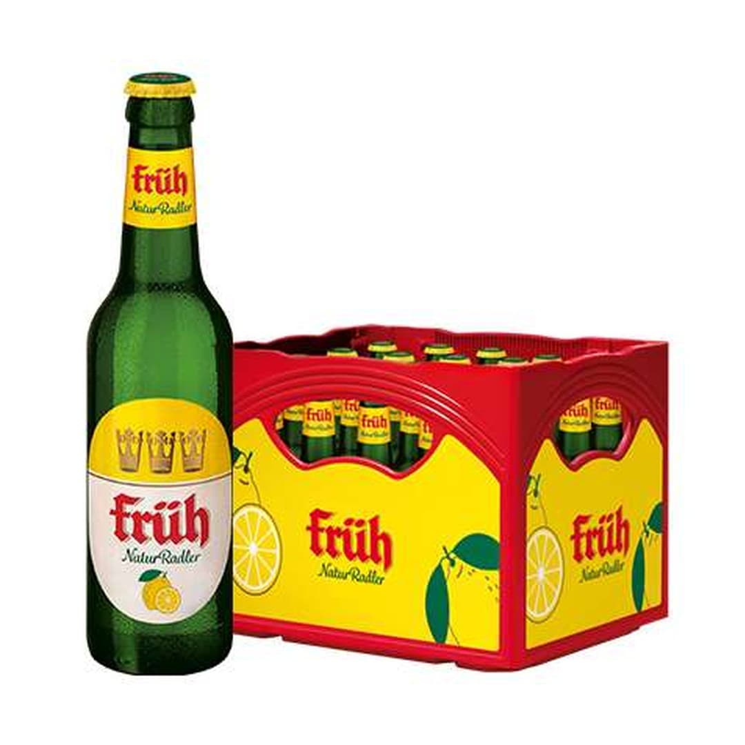 Früh NaturRadler 0,33l 24er Kiste