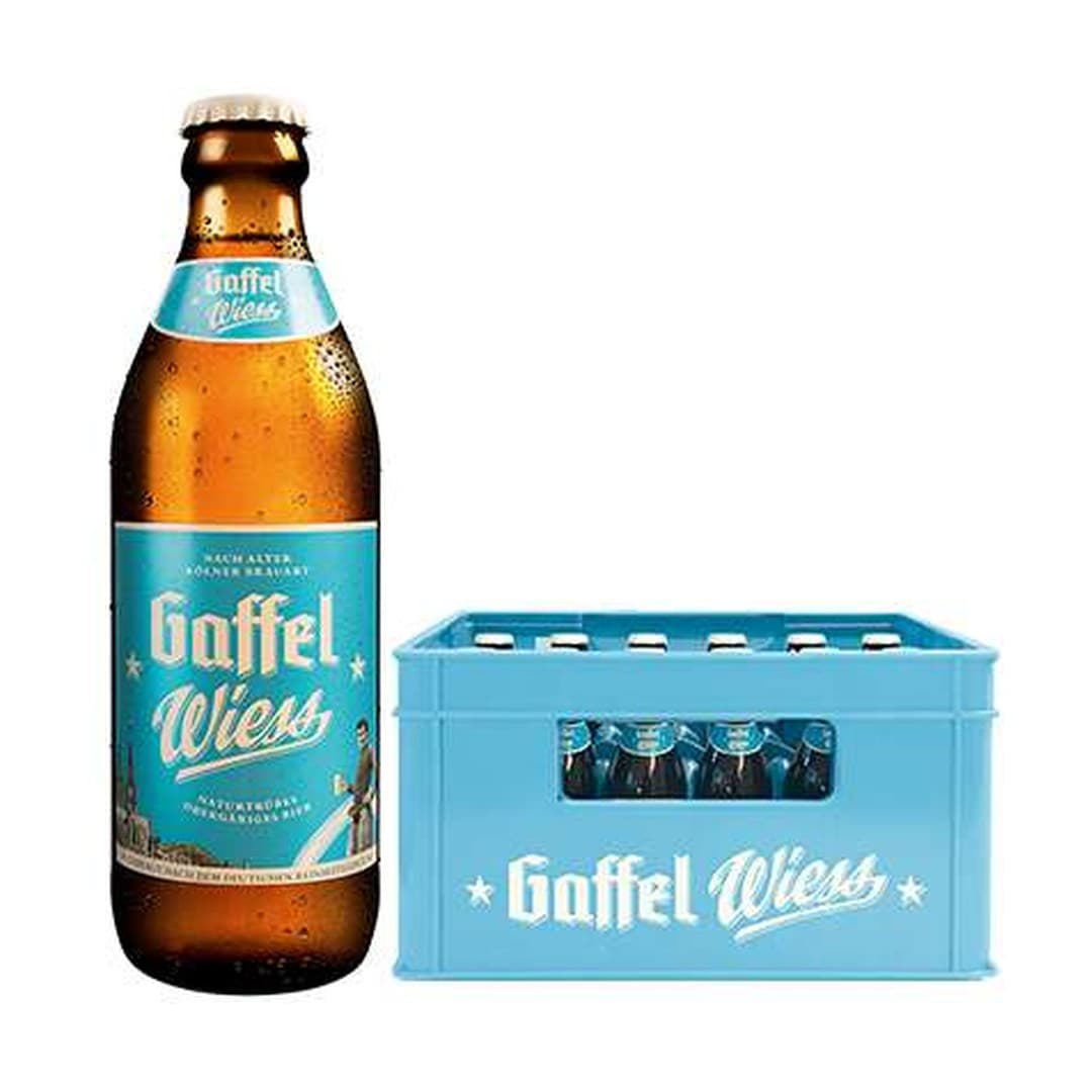 Gaffel Wiess 0,33l 24er Kiste