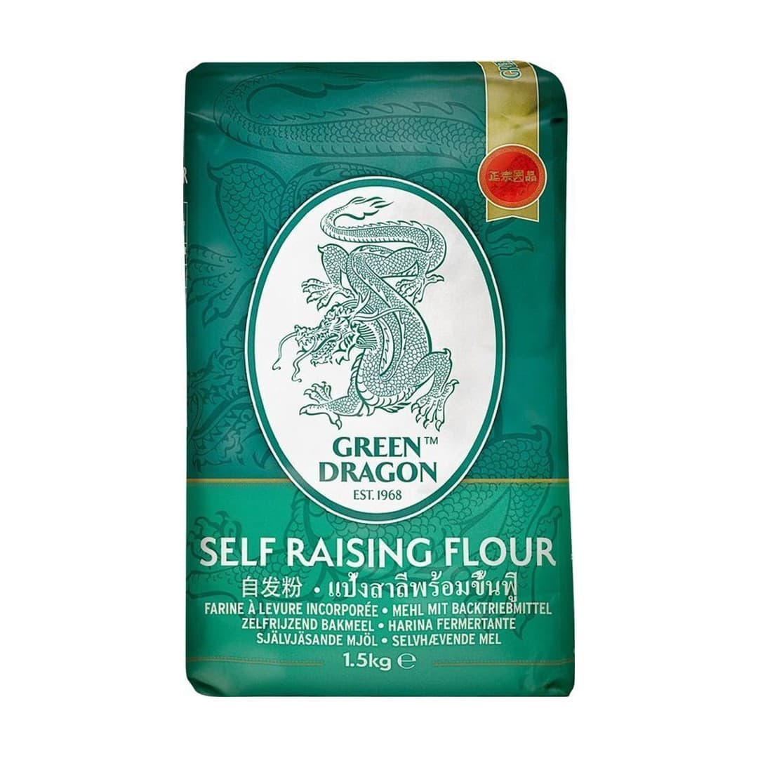 GREEN DRAGON Mehl mit Backtriebmittel 1,5kg - ASIA
