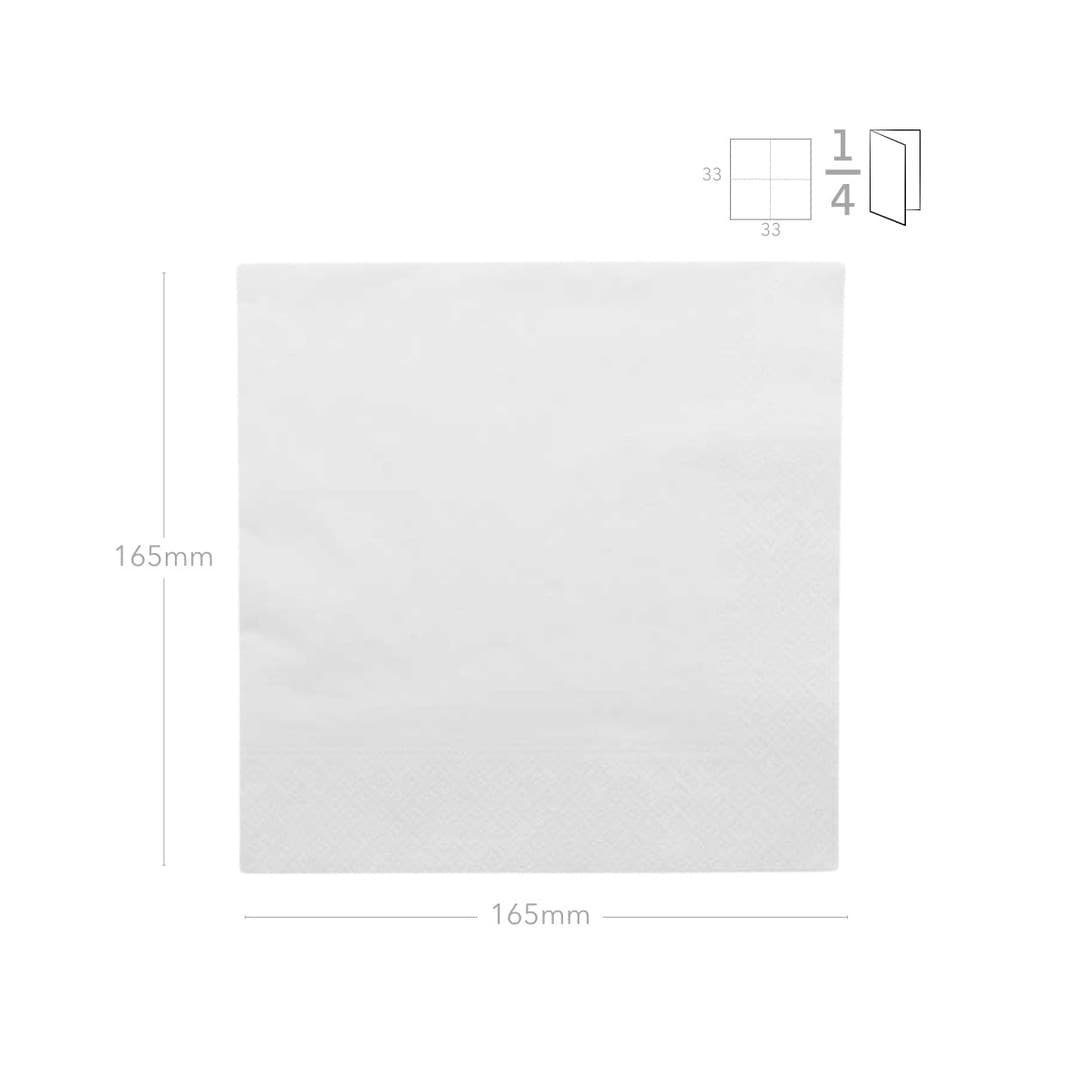 Gude Serviette Geprägt 1/4 33x33 (500St)