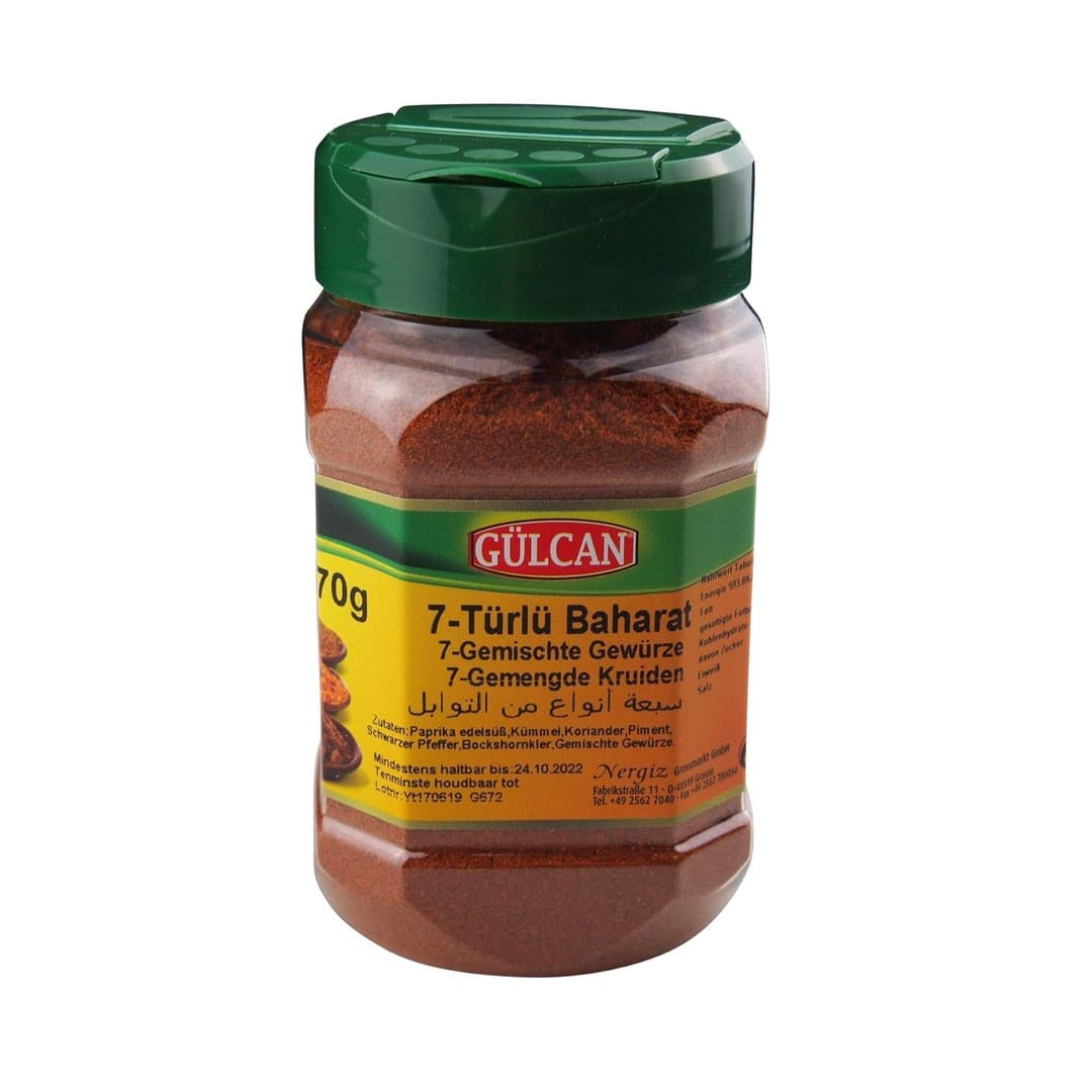 Gülcan 7 Türlü Baharat, 7 gemischte Gewürze 170g