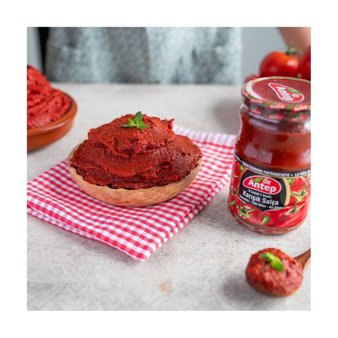 Gülcan Tomaten-Paprikapaste Glas 650g