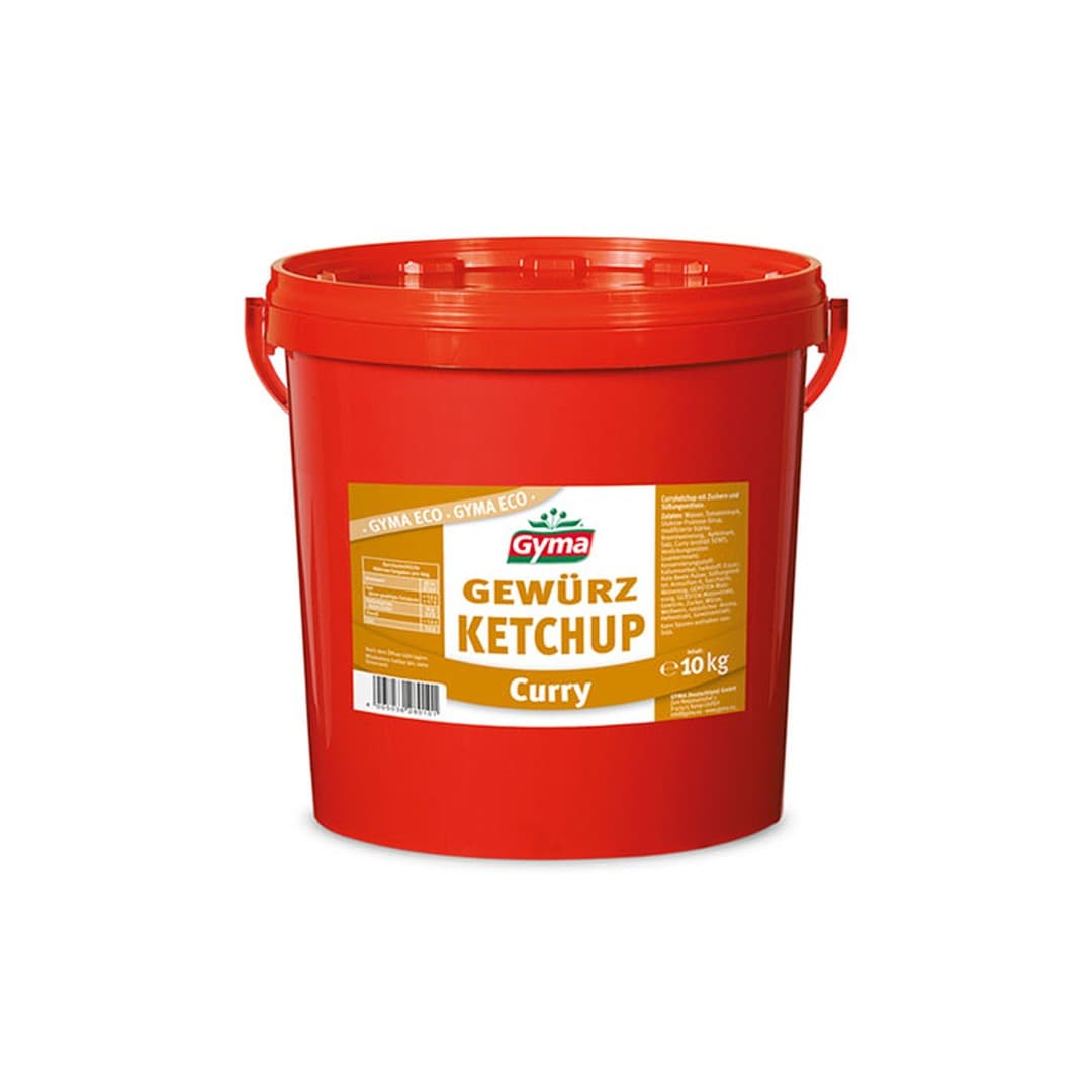 GYMA Eco Gewürzketchup Curry 10kg Eimer