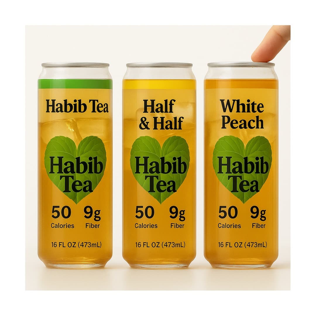 HabibTea Traube Minze 0,5l 12er Pack