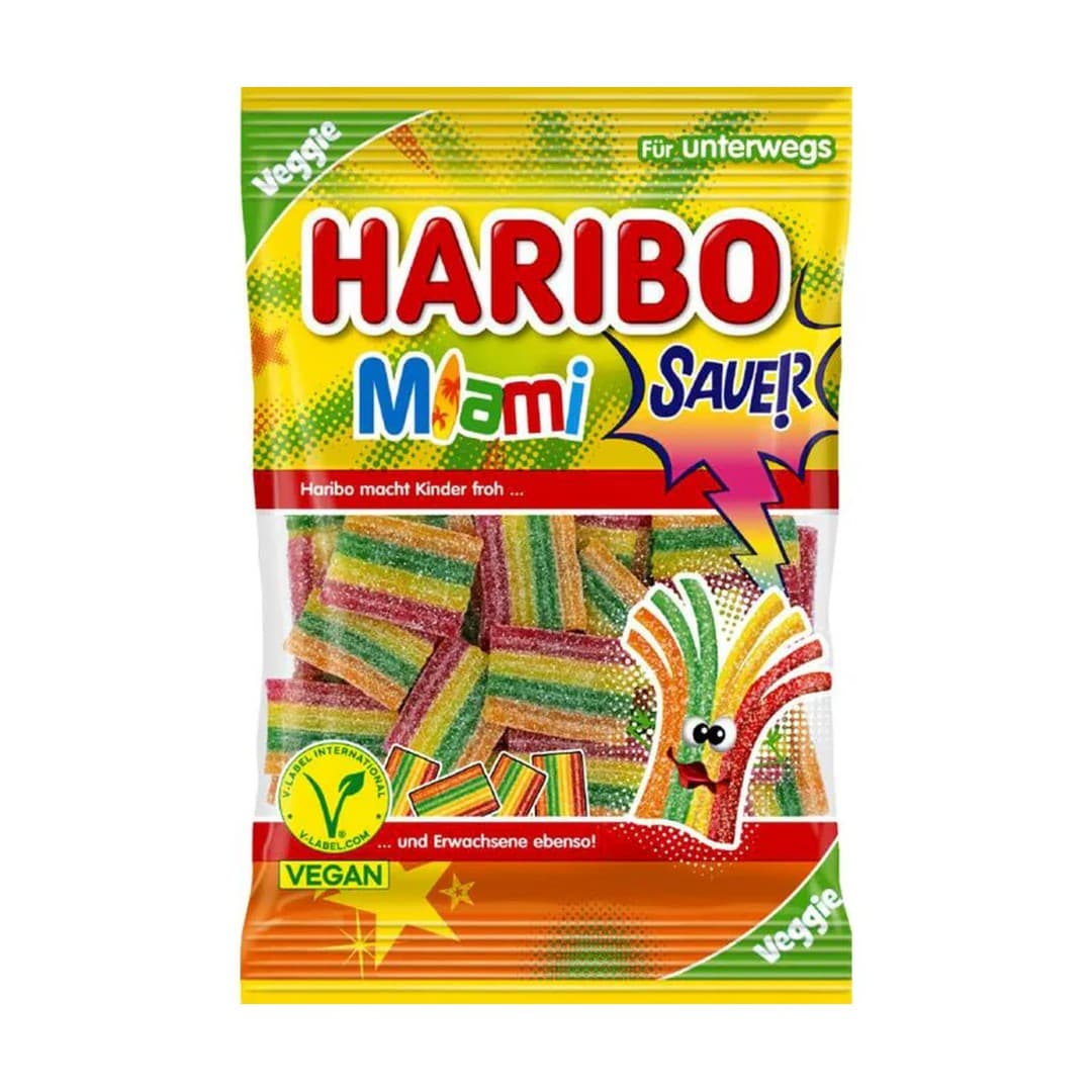 HARIBO Veggie Miami Sauer 85g