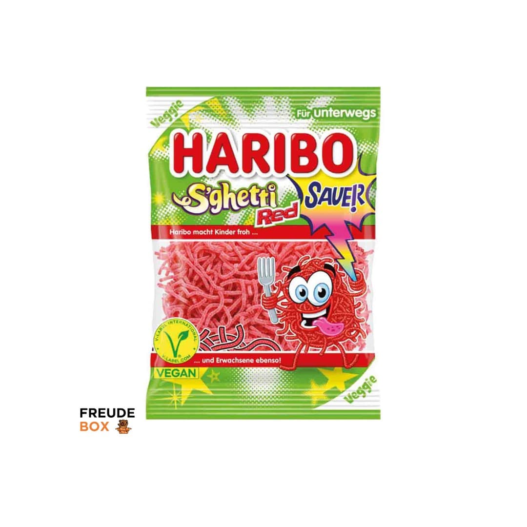 HARIBO Veggie Spaghetti Rot Sauer 85g