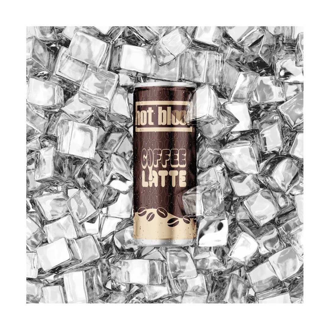 Hot Blood Coffee Latte 0,33l Dose 24er Pack