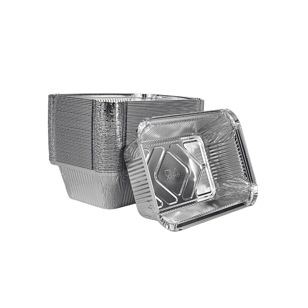 Julian - R1L Aluschale rechteckig 845 ml - 100Stk