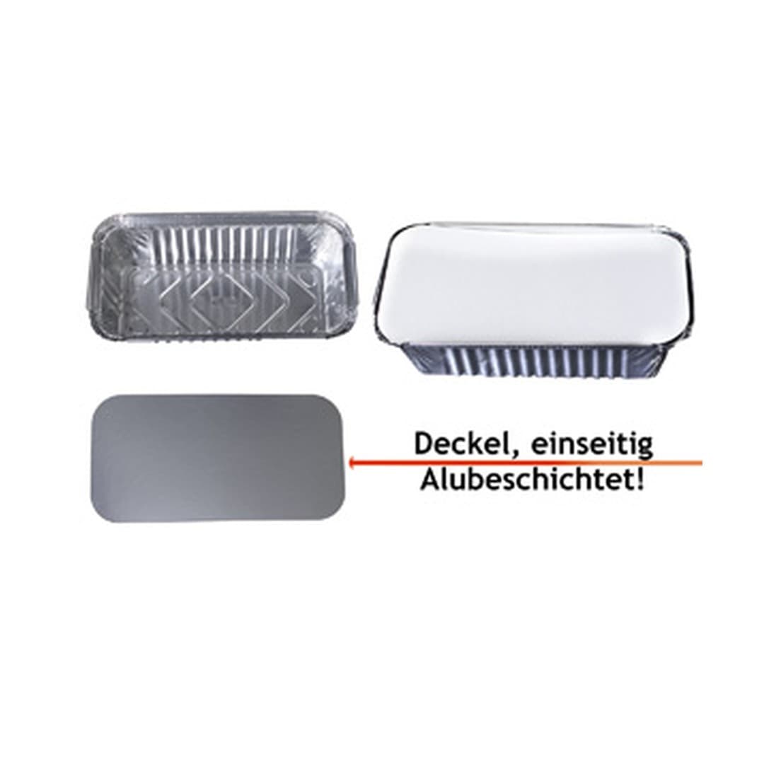 Julian - R65L Aluschale rechteckig 670 ml - 100 Stk 728006P
