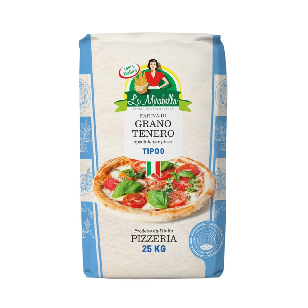 La Mirabella Blau Pizzamehl Premium Tipo 00 25kg
